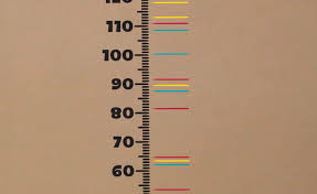 Plain Height Chart Markers