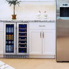 french door dual zone wine refrigerator