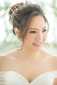 bridal makeup and hairstyle la belle