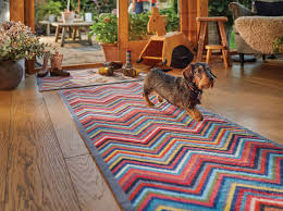 hug rug chevron two runner 65 x 150 by