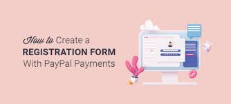 registration form with paypal payments