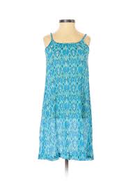 Details About Tucker Tate Women Blue Casual Dress S