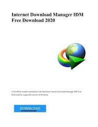 Internet download manager is a tool for increasing download speeds by up to 5 times, and for resuming, scheduling, and organizing downloads. Internet Download Manager Idm Free Download 2020 By Talha Ansari Issuu
