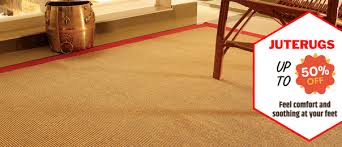 jute carpets cotton