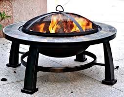 Dover 30 Inch Round Slate Fire Pit