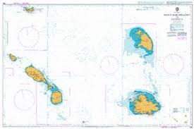 Admiralty Chart 584 St Barthelemy To Antigua Todd Navigation