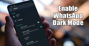 how to enable dark mode in whatsapp for