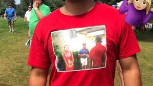 Your girlfriend is going home with tiger woods. The Northern Trust S Greatest Style Statement Was This Amazing Jena Sims Tee This Is The Loop Golf Digest