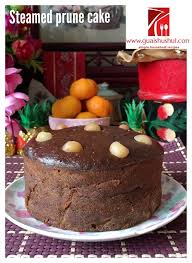 This straightforward chocolate biscuit cake recipe is the perfect delicious treat to share with all your guests for line a 15cms/6 round cake tin or a 2lb loaf tin with a double layer of greaseproof paper. Steamed Prune Cake Kek Kukus Prun Or è'¸é»'æž£è›‹ç³• Guai Shu Shu
