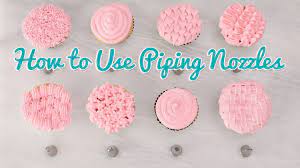 how to use piping nozzles gemma s