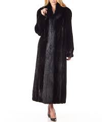 The Caitlin Black Mink Coat With Fox
