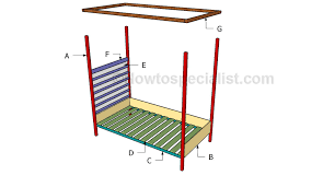 Canopy Bed Plans Howtospecialist