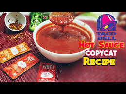taco bell hot sauce copycat recipe