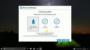 create recovery disk hp windows laptop