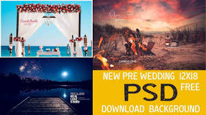 new pre wedding 12x18 psd free