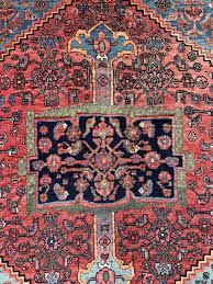 antique bidjar kurdish rug 4 4 x 6 3