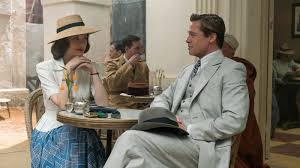 allied review brad pitt and marion