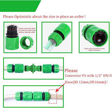 plastic garden hose tap connector kit