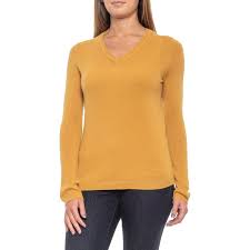 Tahari Mustard Seed Cashmere Table Sweater For Women