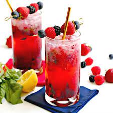 berry vodka tails sugar free