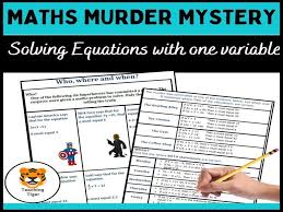 Mash Maths Mystery Algebra