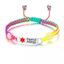 personalized kids cal id bracelet
