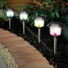 Solar lamp posts are a very traditionally designed and attractive lighting solution for your home and garden. 12 Pack Outdoor Stainless Steel Led Solar Power Light Color Changing Garden Lamp Yard Garden Outdoor Living Landscape Walkway Lights
