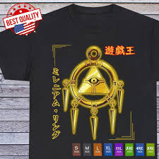 millennium ring t shirt yu gi oh tee