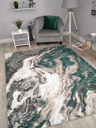abstract rugs emerald green marble