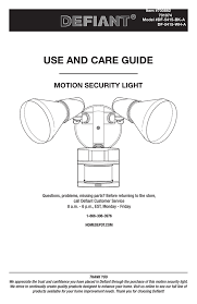 defiant 270 motion security light