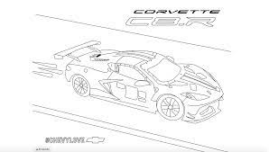 Free printable hot rod coloring pages. Free Corvette Coloring Pages For The Chevy Fan In All Of Us