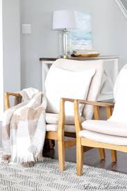 There are a lot of different options, and they're relatively inexpensive compared to bigger furniture pieces. Coastal Modern Affordable Accent Chairs Caitlin Marie Design