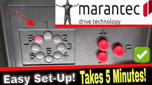 marantec 4500e programming the up down
