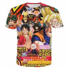 In this movie san goku and the z team face. Japanese Style 3d One Piece Dbz Naruto Bleach Anime Dope T Shirt Saiyan Stuff