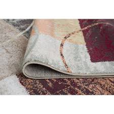 tayse rugs deco multi color 5 ft x 7