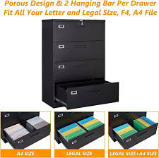 4 drawer metal storage file cabinet