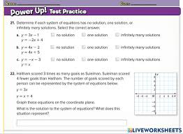 Solve Systems Of Equations By Graphing