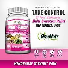 Herbal Menopause Support Complex for Hot Flashes, Night Sweats & Mood  Swings Relief. Promotes Balanced Hormone Levels Naturally with Black  Cohosh, Dong Quai, Licorice Root & Kelp Leaves, Veggie Caps : Health &  Household - Amazon.com