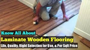 laminate wooden flooring in india per