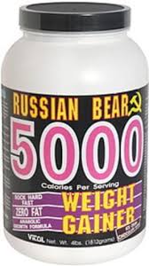 russian bear russian bear weight gainer