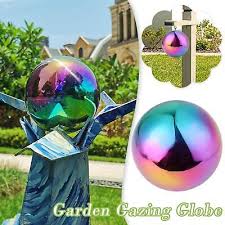Rainbow Gazing Globe Mirror Balls For