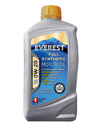 everest full synthetic sae 0w 20 sp gf