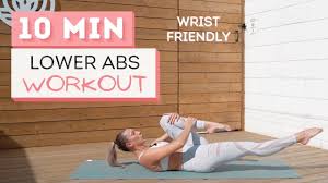 10 min lower abs workout target the