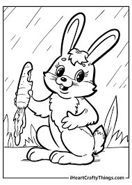 Living underground has many advantages some animals, like moles and earthworms spend their entire lives underground. Original And Sweet Rabbit Coloring Pages