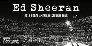 4 Ed Sheeran North American Stadium Tour Tickets Metlife Nj