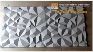 Buy Plastic Mold For Wall 3d Panel For