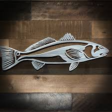 Redfish Metal Wall Art Profusion Usa