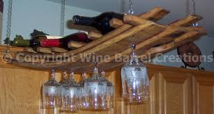 Hanging Wine Glass And Bottle Rack 16