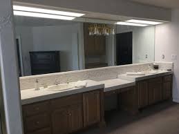recessed cans in vanity soffit