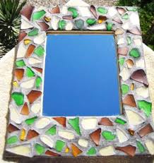 Sea Glass Mosaic Crafts Sea Glass Tiles
